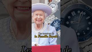 Les montres portées par les membres de la famille royale Britannique