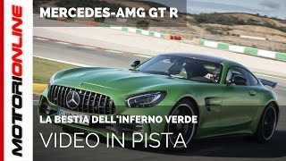 Mercedes-AMG GT R Green Hell Magno | Video in Pista