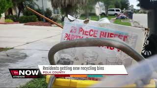 Polk County residents getting new recycle bins