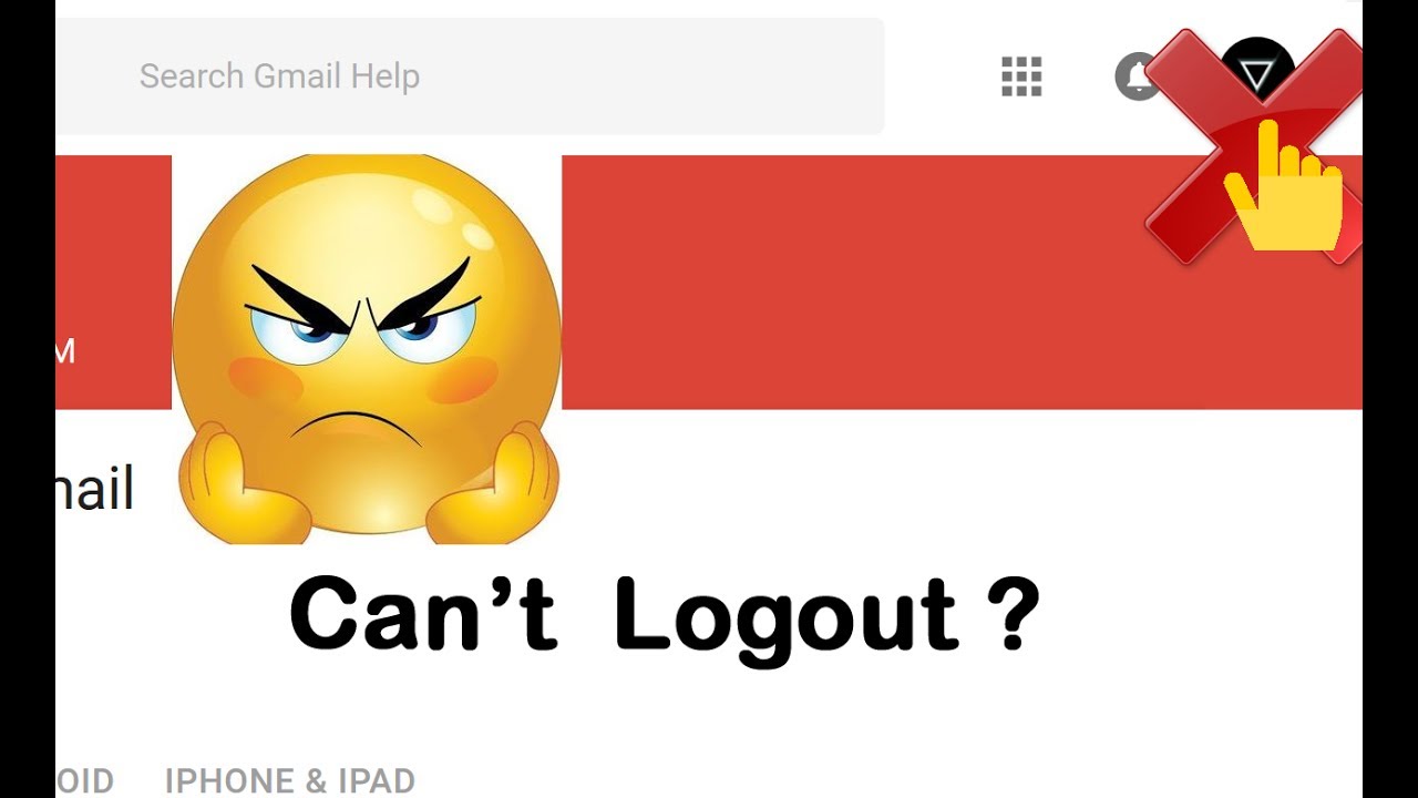 Solved Bug Google Logout Button Problem Youtube