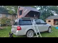 iKamper SkyCamp X2 Roof Top Tent setup and walk around