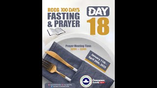 RCCG FASTING  || DAY 18 TUESDAY