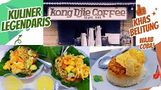 Mengintip Dapur Kuliner Legendaris Belitung | REVIEW MIE ATEP BELITUNG dan KOPI KONG DJIE