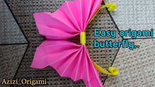 How to make simple origami Butterfly | How to make easy origami | Butterfly Origami