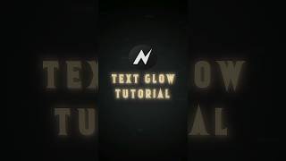 NodeVideo | Glow Text Tutorial π€―π₯ | #shorts #tutorial