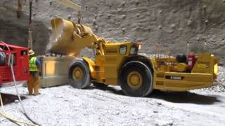 McCook Quarry Tunnel Project - Cat R1600G LHD Elphinstone