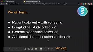 OpenSpecimen Training: Biospecimen Data Entry