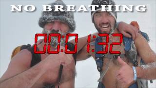 Daily Wim Hof Timed Breathing and Breath Holding Exercise