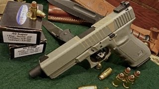 .40 Super - Glock 21sf platform - Sight and break in