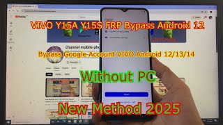 New Method 2025 | VIVO Y15A Y15S FRP Bypass Android 12 | Bypass Google Account vivo Android 12/13