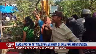 Warga Konawe Protes Aktivitas Penambangan di Area Perkebunan #iNewsPagi 02/03