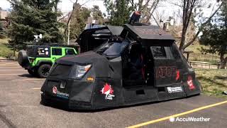 Dominator 3: A storm-chasing vehicle designed to handle the strongest of tornadoes