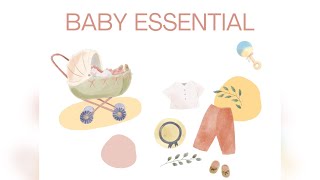 Baby Essential - Perlengkapan Newborn & Persiapan Lahiran🐻🤍