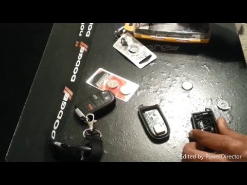 Replacing Battery In 2011-2014 Dodge Charger Keyfob Replacing Battery In 2011-2014 Dodge Charger Keyfob