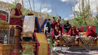 The preaching of His Holiness Drikung Khabgon Chetsang Rinpoche at Phayang Tokpo || blessed day