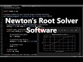 Newton's Root Solver Software | Numerical Methods with Python 2