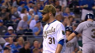 TB@KC: Kennedy fans six Rays over six innings