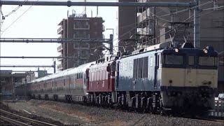 【春光】団臨 寝台列車カシオペア紀行　行田～熊谷　2021.3.26