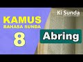 🔴 Arti kata abring atau ngabring | Kamus Bahasa Sunda Bagian ke 8 dari KiSunda