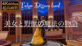 【4K60fps】東京ディズニーランド／美女と野獣の魔法の物語　Tokyo Disney land ／Beauty and the Beast A Magical Story