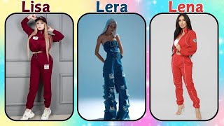 Lisa, Lera or Lena ❤️‍🔥 part 1 #lisa #lena #lisaorlena #lisaandlena #viral #trendingvideo