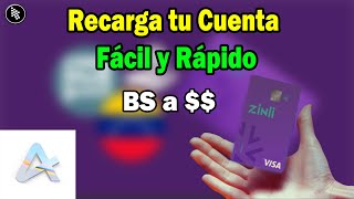 ¿Como Recargar Cuenta Zinli desde Venezuela Fácil y Rápido?