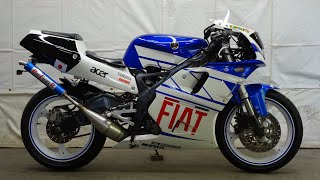 YAMAHA　ヤマハ　TZR250　ドッグファイトチャンバー！！　FIATカラー　ご成約有難うございました。