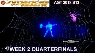 Front Pictures Multimedia ACT FANTASTIC VISUALS!! QUARTERFINALS 2 America's Got Talent 2018 AGT