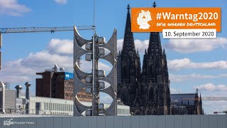 Bundesweiter Warntag 2020 | Sirenenalarm in Köln | WARNUNG DER BEVÖLKERUNG