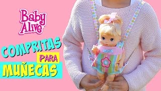 COMPRITAS para Muñecas Baby Alive • Portabebés y Juguetes para Muñecas • Colegio de Juguetes