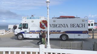 Officials postpone retrieval of vehicle that drove off Virginia Beach Fishing Pier