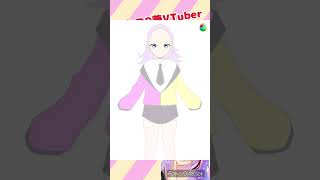 【セルフ受肉】VTuberが新しい体を手に入れるまであと...にち 4日目 #shorts #vtuber #新人vtuber #バ美肉 #セルフ受肉 #イラスト #イラストメイキング