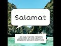 Salamat | How to say 