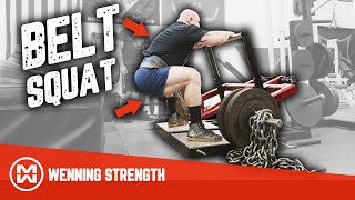 All The Ways I Use The BELT SQUAT Machine (For Way More Than Squatting!)