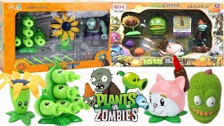 Plants vs Zombies Toys Pea Pod Pineapple Sunflowers Battle Barrier Zombie Giants Zombies