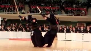 SlowMotion - AMISHIRO -D UCHIMURA - 60th All Japan Kendo Championship 2012 Semi Final 61