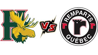 Final Seconds Of 2023 QMJHL Finals (Remparts 5 Mooseheads 4)