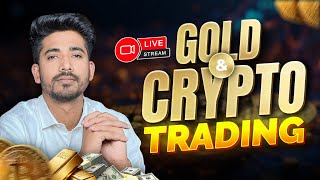 Live Market Analysis For Gold \u0026 Crypto || 02 January  || #goldtrading #bitcoin #cryptotrading