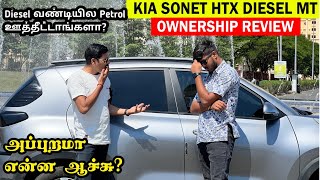 KIA SONET HTX Diesel MT User Review in Tamil | VFM variant SUV | Most Horrible Incident happened!!