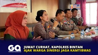 Jumat Curhat, Kapolres Bintan Ajak Warga Sinergi Jaga Kamtibmas