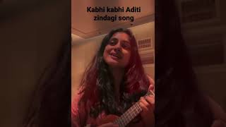 Nivetha Thomas | kabhi kabhi Aditi song