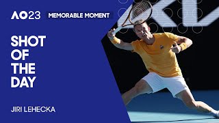 Jiri Lehecka Amazing Smash! | Australian Open 2023