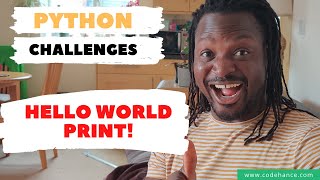 01 Learn Python Exercise | Hello World Challenge