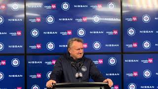 Winnipeg Jets pre-game media vs Kraken: Coach Rick Bowness