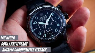 The TAG Heuer Autavia Chronometer Flyback 60th Anniversary DLC