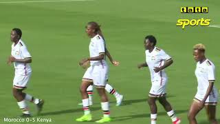 Harambee Starlets v Morocco all goals (5-0)