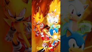 Fleetway Super Sonic Vs Sonic’s Forms | #sonicthehedgehog #viral #shorts