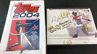 2004 SKYBOX AUTOGRAPHICS \u0026 TOPPS - Turn Back the Clock Tuesday