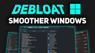 Debloat Windows FAST in 8 Minutes (BleachBit + Chris Titus Tool)