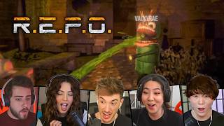 We Got Valkyrae Addicted to REPO (Multi POV ft. Sykkuno, Fuslie, & Cellbit)